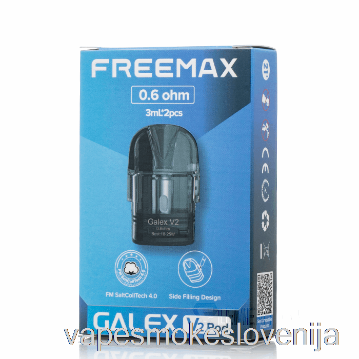 Vape Petrol Freemax Galex V2 Nadomestni Pods 0,6 Ohm Galex V2 Pods